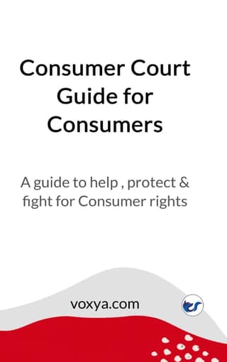 Consumer Court Guide for Consumers: A guide to help , protect & fight for Consumer rights [Paperback] Voxya.com