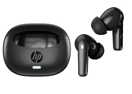 HP H150 Wireless in Ear Earbuds, Compatible with Tablets, Smartphones (Black)