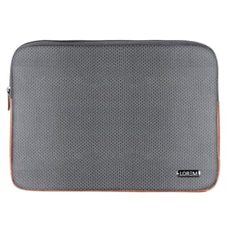 LOREM Laptop Sleeve Case Pouch for 13-15.6inch Laptops/Tablets/Surface/MacBook, Water Repellent, Stylish Design