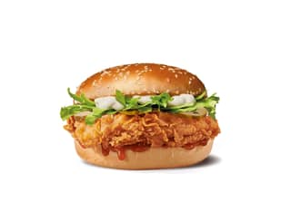 Chicken snacker burger