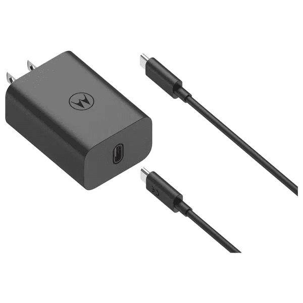 Motorola Turbo Power 68W USB-C Charger with 6.5 AMP USB-C Cable view 3