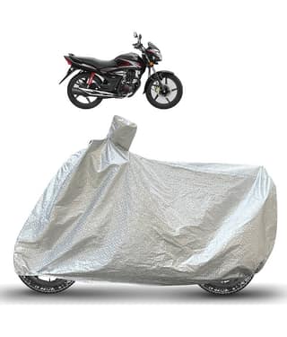Caronix Bike Body Cover for Honda CB Shine ( Pack of 1 ) , Silver