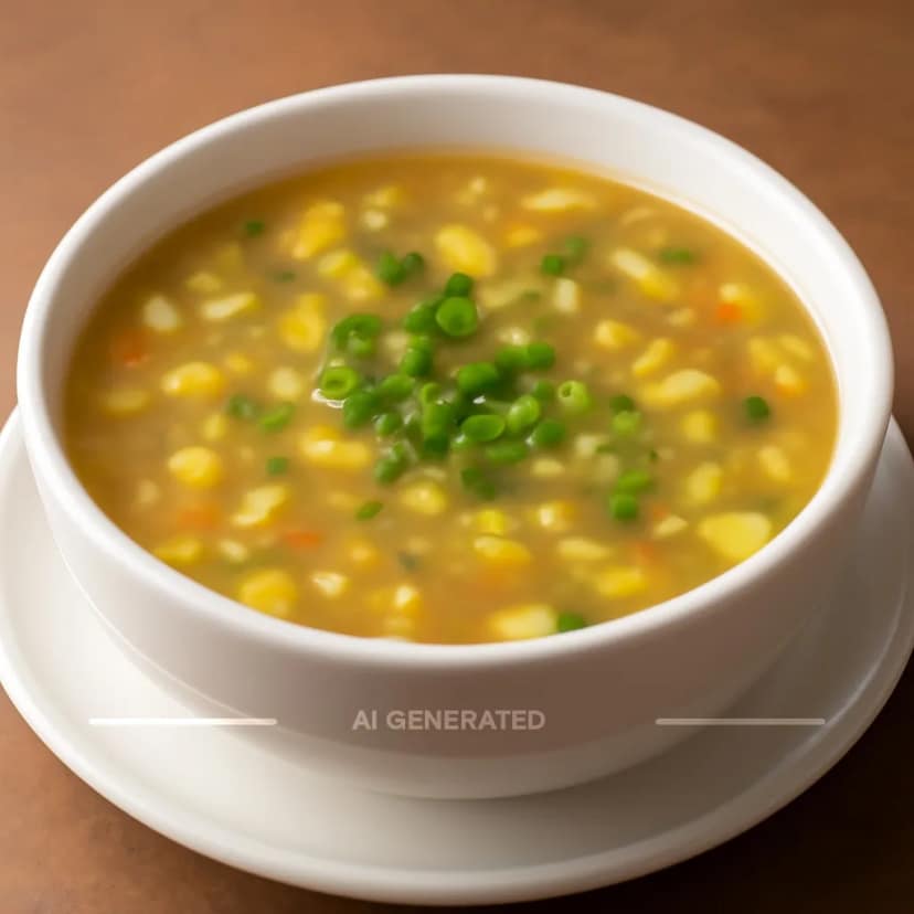 Sweet Corn Veg Soup