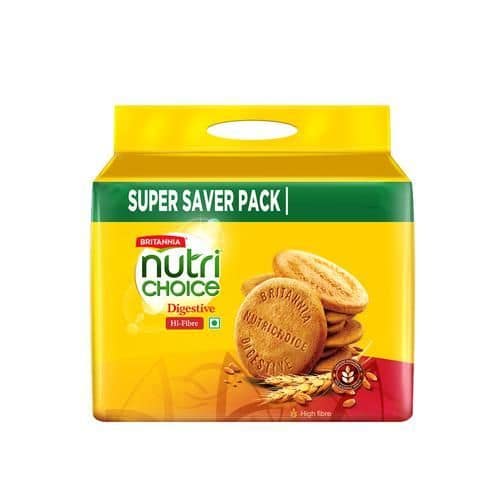 Britannia Nutri Choice Hi-Fibre Digestive Biscuits, 1 Kg - undefined