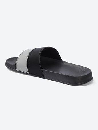 hummel CAMP MEN COLOUR BLOCK SLIDERS Comfortable Cushioned Sole Arch Support Durable Lightweight Flexible Trendy Style Flip flops and Slippers Slides for Men Daily use Chappal view 5