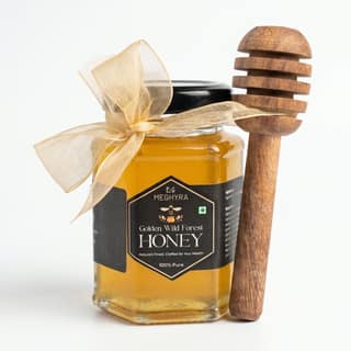MEGHYRA GOLDEN WILD FOREST HONEY - 100 gm