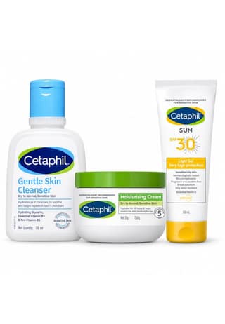 Cetaphil Complete Skincare Kit (468 ml) Pack of 3