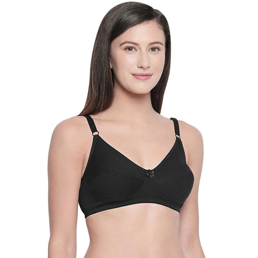 Bodycare Cotton Spandex Non Padded Non wired Perfect coverage bra-Pack of 3 view 3