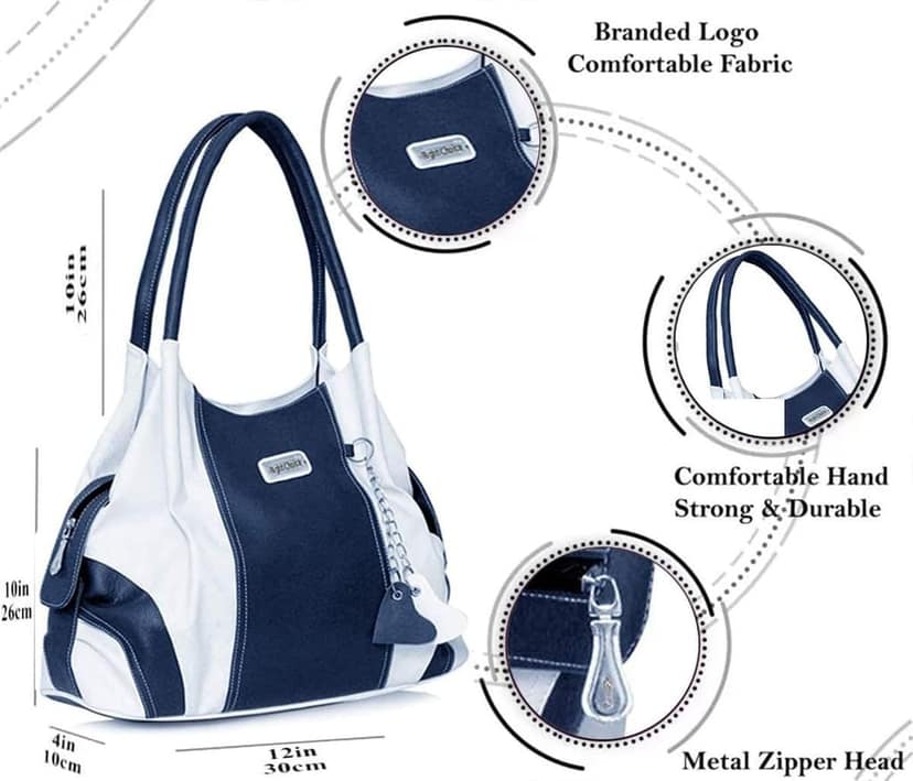 Right Choice Large compartment handbag/shoulder bag women view 2