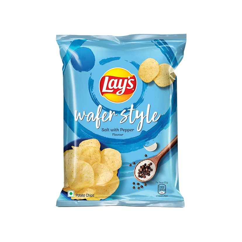 Lay's Wafer Style - Salt with Pepper Potato Chips view 2