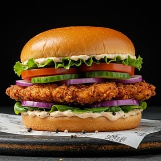 Peppery Chicken Sandwich