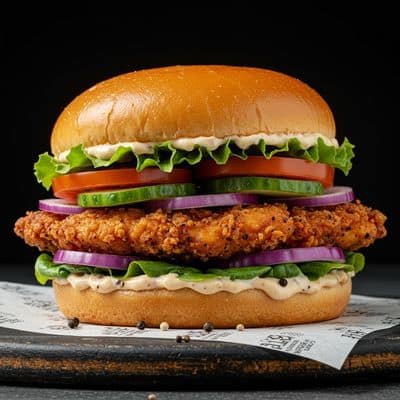 Peppery Chicken Sandwich