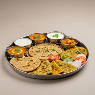 Paratha Thali