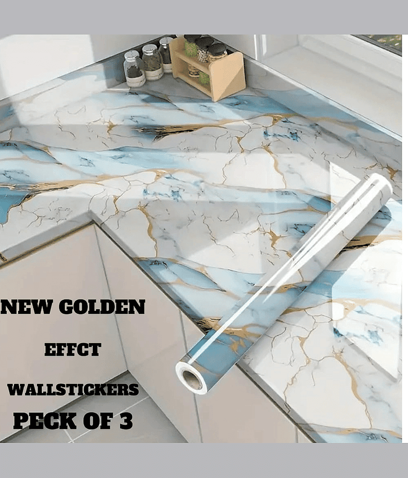 swipe n see Abstract Wallpaper ( 60 x 200 ) cm ( Pack of 3 )