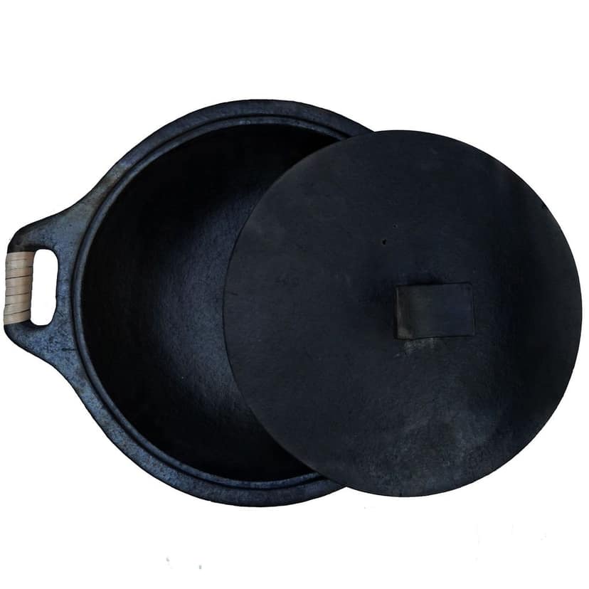 Longpi Black Stone Pottery Casserole Medium (1TPTUTIKA00211) view 2
