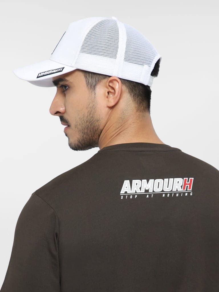 AH olive Round Neck (Cotton) view 4