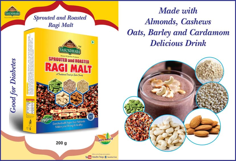 Ragi Malt 500 gram view 5
