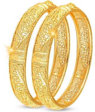 VIVASTRI Gold Bangle ( Pack of 1 )