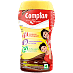 Complan Royale Chocolate Nutritious Health Drink - Vitamin C & A Supports Kids Immune, Clinically Proven For 2X Faster Growth Formula, 200 G Jar view 2