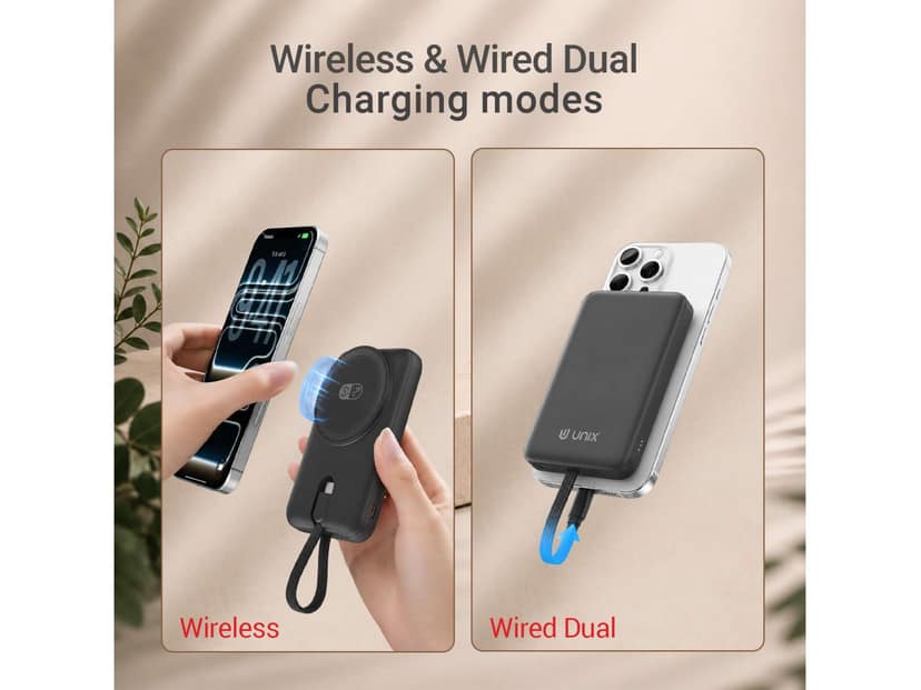 Unix Dave Powerbank - Black view 2