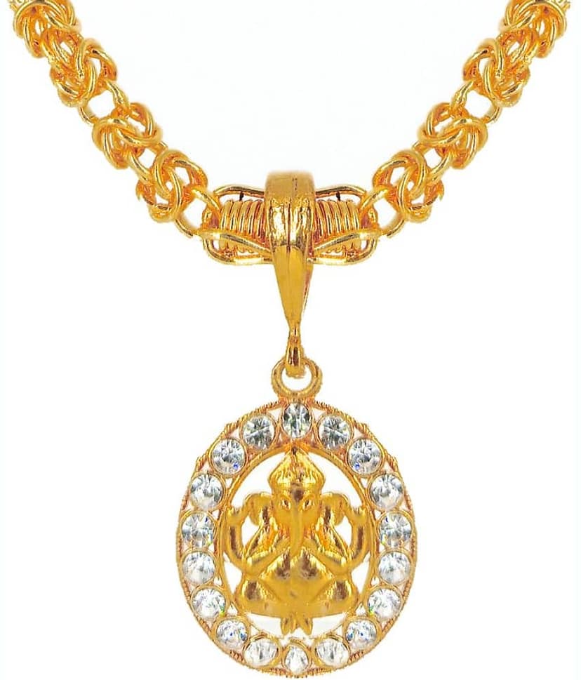 JIPPA - Gold Pendant set ( Pack of 1 ) view 2
