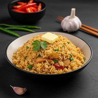 Butter Garlic Fried Rice