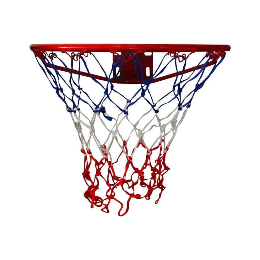 JJ Jonex Basketball Ring, Standard Wall Mounted Basketball Hoop Net Outdoor Goal Sports Play Ring, Multicolor view 2