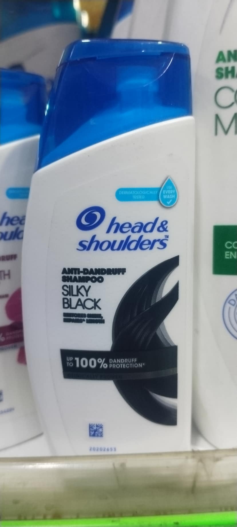 Head & shoulders silky black