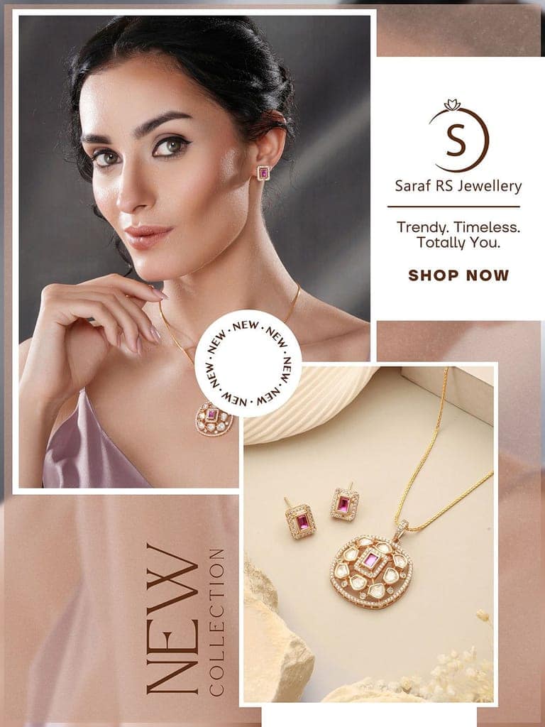 Gold Plated Ruby Red Kundan Studded Designer Locket Pendant Jewellery Set view 5