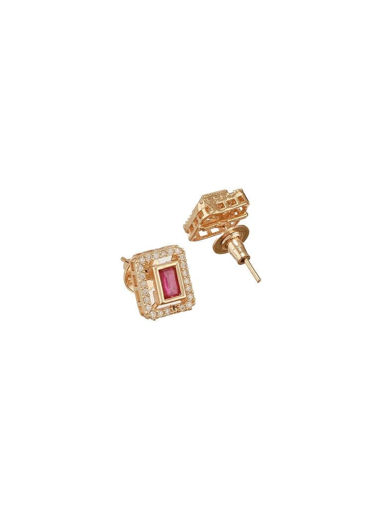 Gold Plated Ruby Red Kundan Studded Designer Locket Pendant Jewellery Set view 9