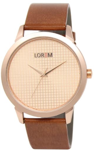 LOREM Casual Analog Watch for Men
