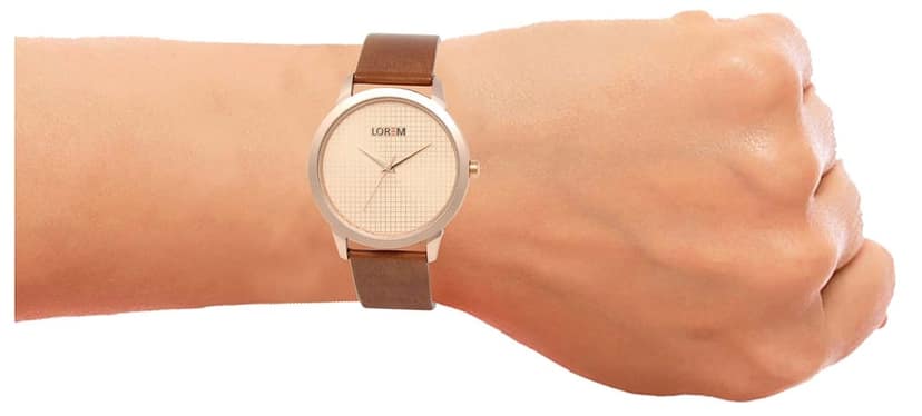 LOREM Casual Analog Watch for Men view 6