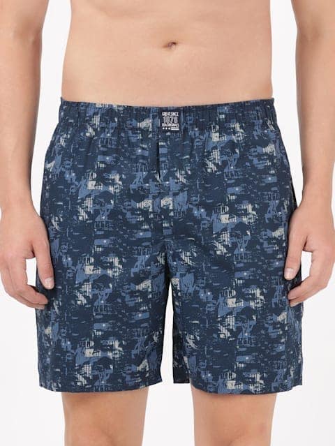 Jockey Men's US57 Printed Boxer Shorts view 2