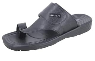 Flite Men's Black Toe Ring Casual Sandals