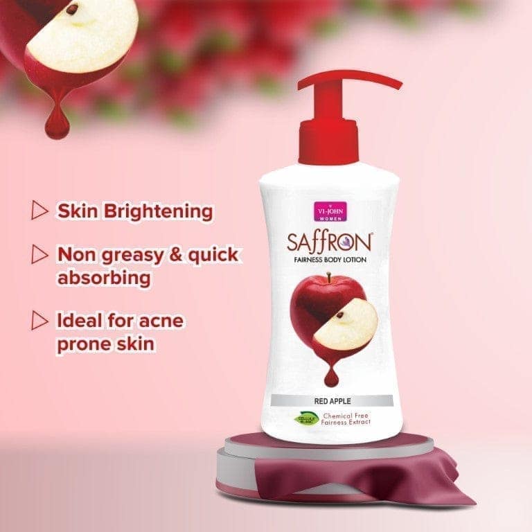VI-JOHN Body Lotion Combo Of 3 | 250 ML Each | For Men And Women | All Skin Types | Red Apple | Cocoa Butter | Rose 750 ML view 2