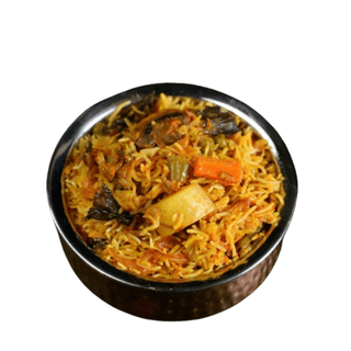 Veg Chaap Biryani Full