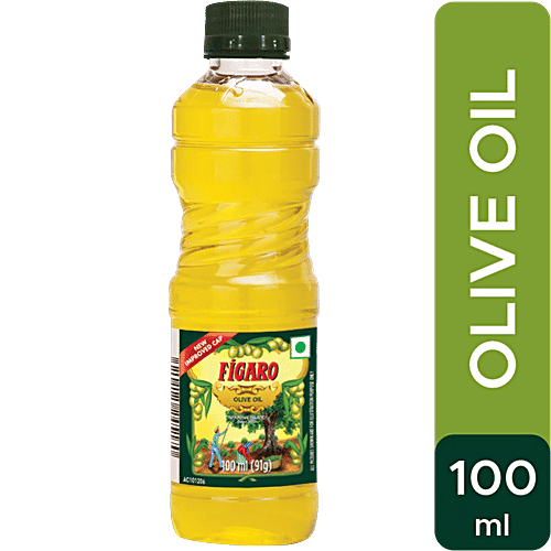 Figaro Figaro Olive Oil- Pure Olive Oil- Ideal for Indian Dishes- Imported from Spain- 100ml Bottle, 100 ml Bottle