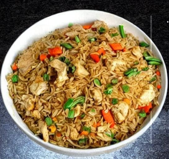 Chicken singapuri fried rice