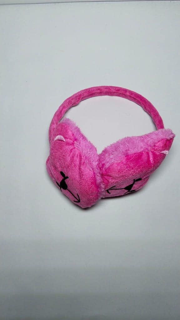 Plush Bear Earmuffs for Girls