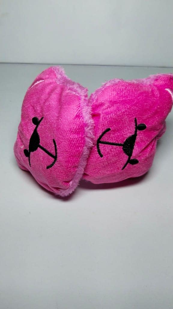 Plush Bear Earmuffs for Girls view 2