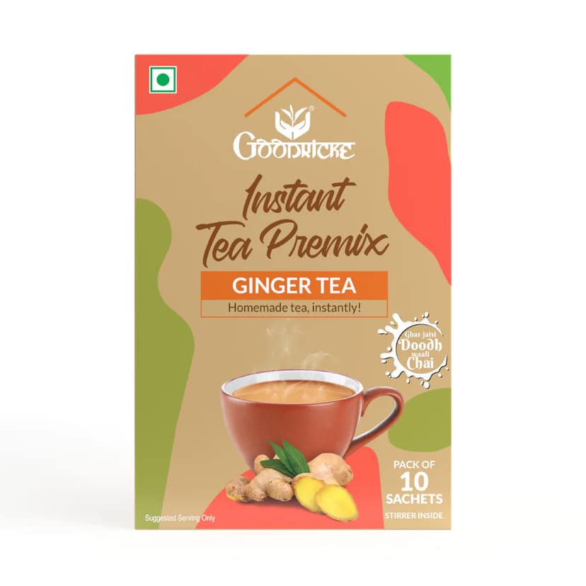 Goodricke Instant Tea Premix - Ginger Tea (Pack of 2) - undefined