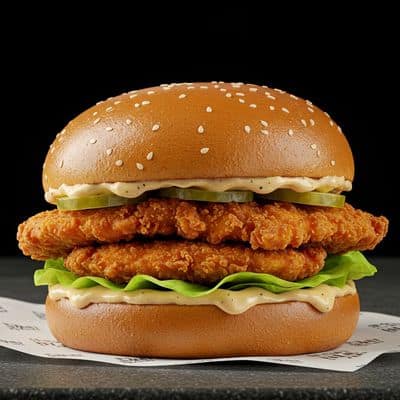 Chicken Strips Burger
