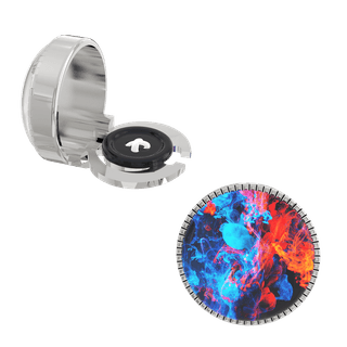 The Smart Buttons - Shirt Button Cover Cufflinks for Men - FluidFusion