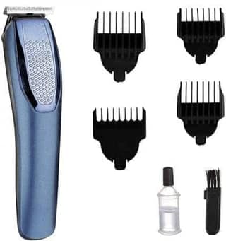 AT-1210 Cordless Beard & Hair Trimmer with Stainless Steel Blades
