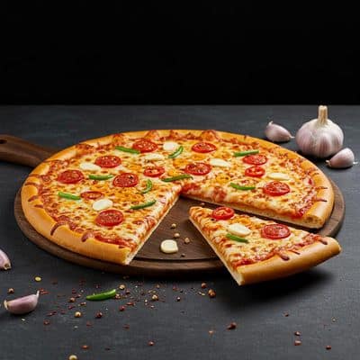 Chilli Garlic Pops Pizza