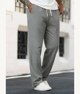 HARPITA Regular Men's Korean Pant - Light Grey ( Pack of 1 )