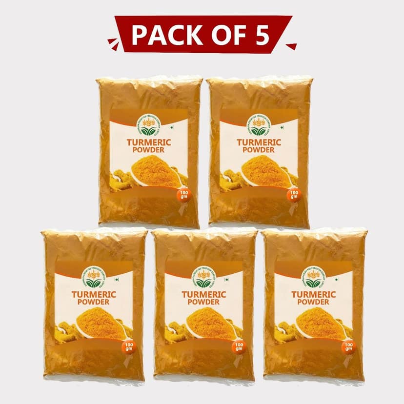 Turmeric Powder (Pack of 5)