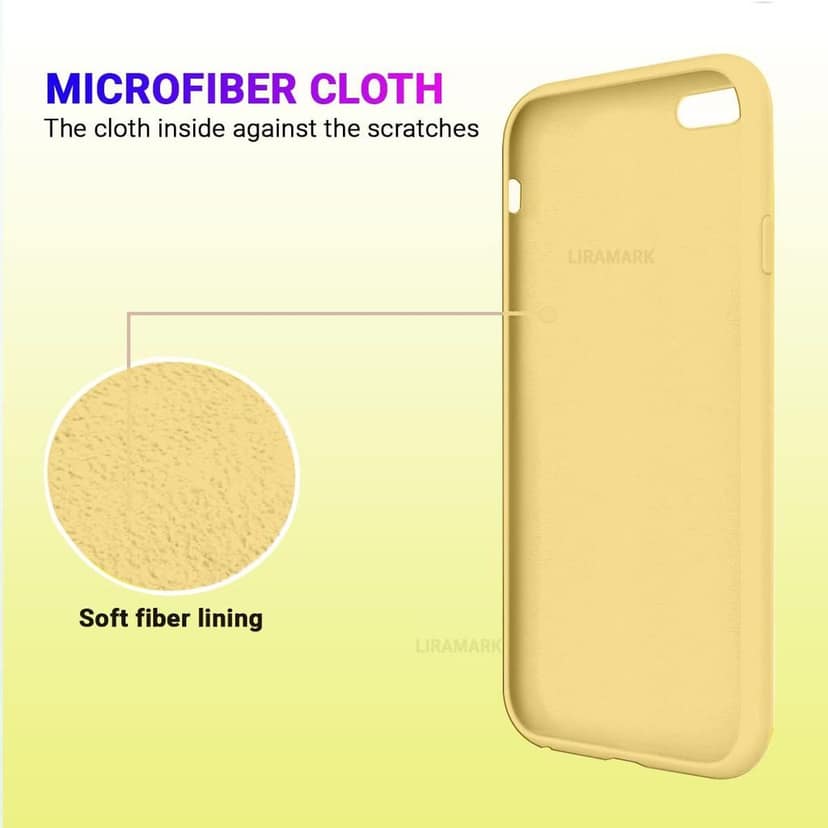 LIRAMARK Liquid Silicone Soft Back Cover Case for Apple iPhone 7 Plus / 8 Plus view 4