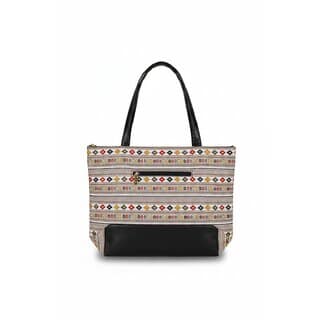 Tribal Stripe Artisan Tote Bag view 2