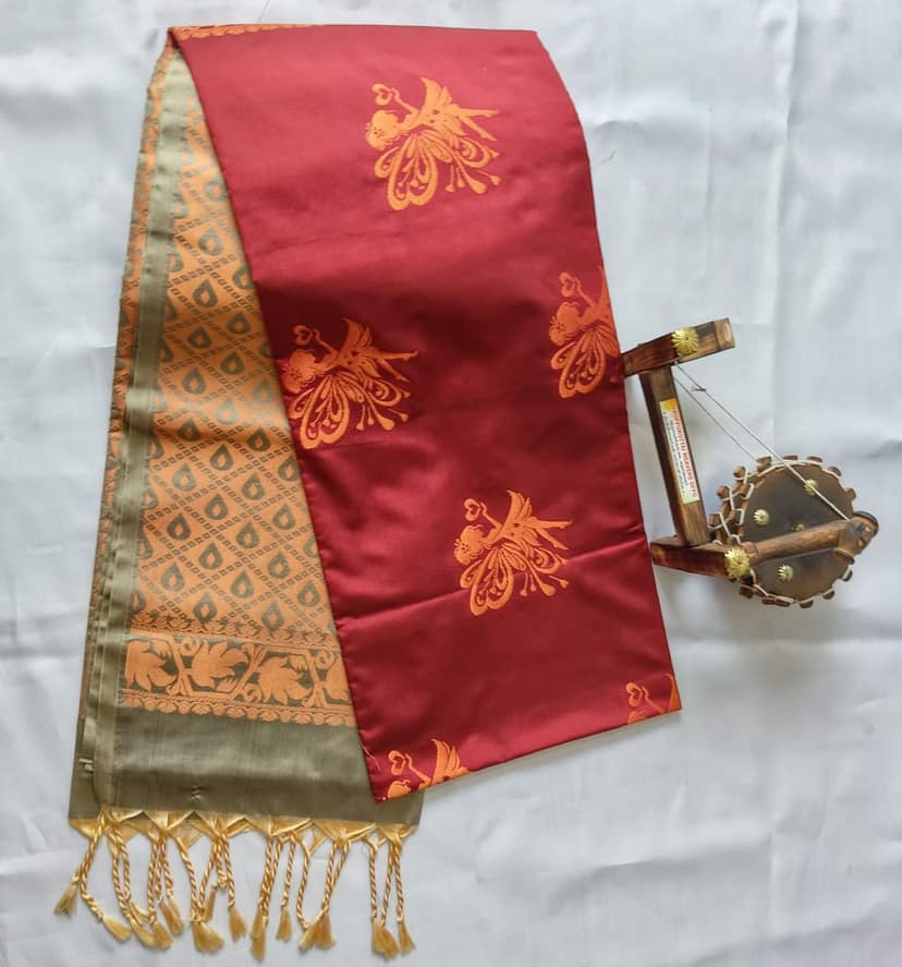 Rich Soft Silk Saree with Blouse